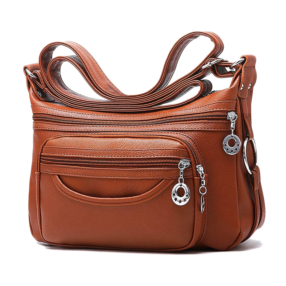 2019 Women's Handbags Fashion Multi-Pockets Handbag Soft PU Shoulder Bag Casual Crossbody Messenger Bag Female Travel Hand bags
2019 Women's Handbags Fashion Multi-Pockets Handbag Soft PU Shoulder Bag Casual Crossbody Messenger Bag Female Travel Hand bags