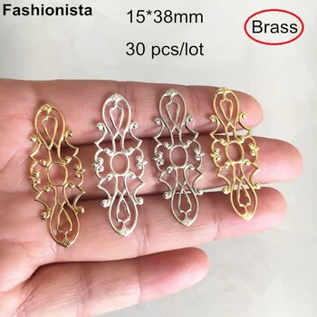 30 pcs Brass Hollow Out Long Metal Sheet,15*38mm,Made of Brass,Filigree Metal Connectors For Craft & Jewelry Making
30 pcs Brass Hollow Out Long Metal Sheet,15*38mm,Made of Brass,Filigree Metal Connectors For Craft & Jewelry Making