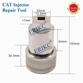 ERIKC Cat Tool Professional C7 C9 C13 C15 C3126 Diesel Cr Auto Fuel Injector 32mm Disassembly Assembly Tool Crt088
ERIKC Cat Tool Professional C7 C9 C13 C15 C3126 Diesel Cr Auto Fuel Injector 32mm Disassembly Assembly Tool Crt088