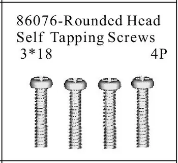 HSP part 86076 cap head self tapping screws 3*18mm X4P For 1/16th RC Car Buggy Truck 94182 /94183 /94185 /94186 /94187
HSP part 86076 cap head self tapping screws 3*18mm X4P For 1/16th RC Car Buggy Truck 94182 /94183 /94185 /94186 /94187