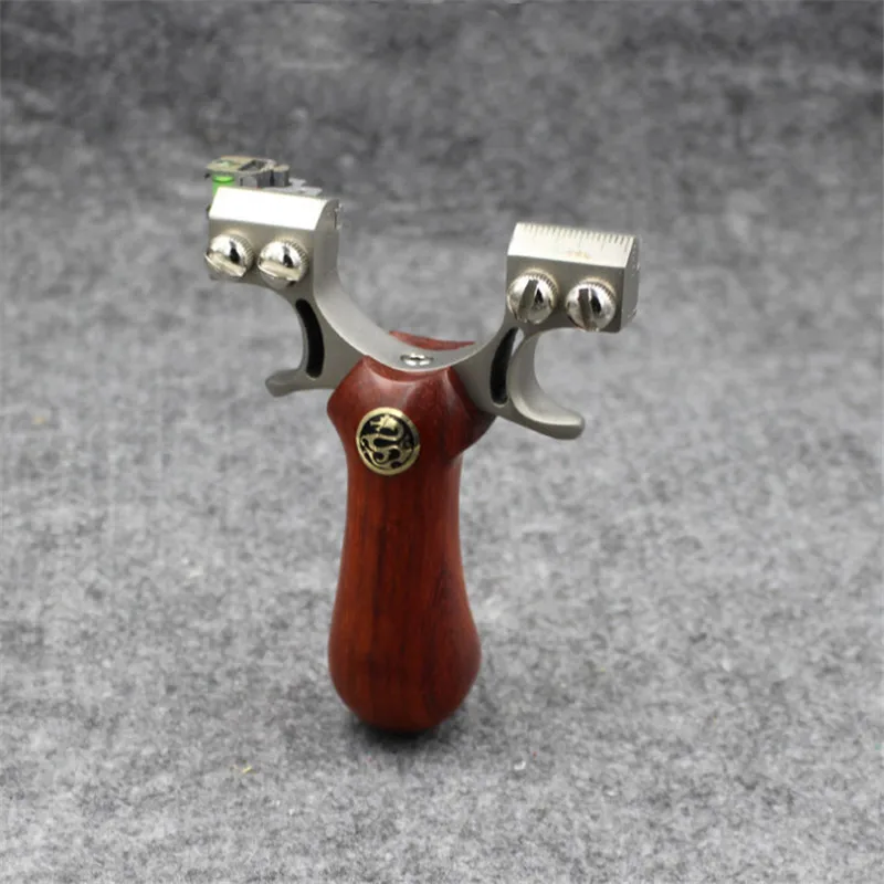Powerful Slingshot Hunting Stainless Steel Catapult Level Flat Rubber Band Outdoor Shooting Slingshot Hunting New 2019
Powerful Slingshot Hunting Stainless Steel Catapult Level Flat Rubber Band Outdoor Shooting Slingshot Hunting New 2019
