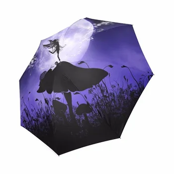 Beautiful Fairy Dancing On A Mushroom Foldable Sun Rain Travel Umbrella 100% Fabric Aluminium High-Quality Foldable Umbrella
Beautiful Fairy Dancing On A Mushroom Foldable Sun Rain Travel Umbrella 100% Fabric Aluminium High-Quality Foldable Umbrella