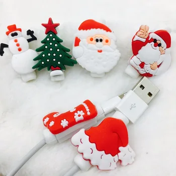 100pcs Christmas Style Cable Protector Data Line Cord Protector Protective Case Cable Winder Cover For iPhone USB Charging Cable
100pcs Christmas Style Cable Protector Data Line Cord Protector Protective Case Cable Winder Cover For iPhone USB Charging Cable
