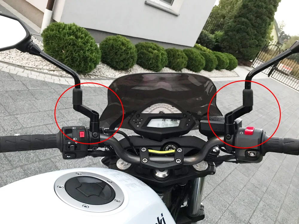 xqy2 Motorcycle Mirror Riser-1