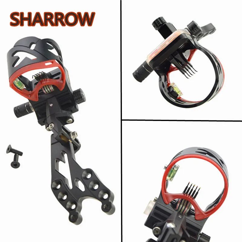 1 Pc AXT45ZM CNC Aluminum Adjustable Compound Bow Sight 5 -Pin Fiber Optic Sight For Bow Training Shooting Archery Accessories
1 Pc AXT45ZM CNC Aluminum Adjustable Compound Bow Sight 5 -Pin Fiber Optic Sight For Bow Training Shooting Archery Accessories