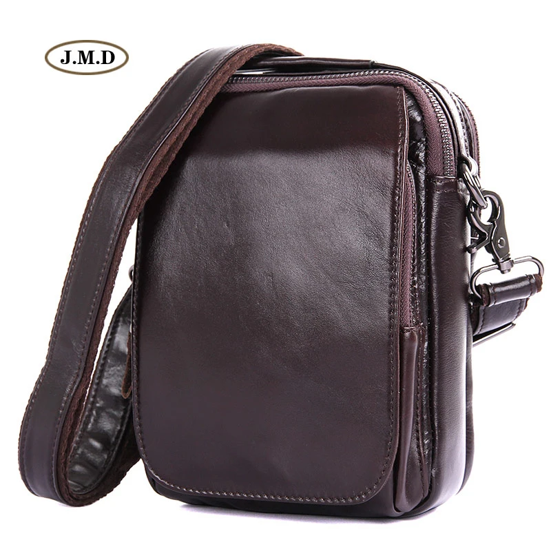 J.M.D Genuine Leather New Style Fashion Men's High Quality Chocolate Color Shoulder Bag Crossbody Bag Messenger Bag 1012Q
J.M.D Genuine Leather New Style Fashion Men's High Quality Chocolate Color Shoulder Bag Crossbody Bag Messenger Bag 1012Q