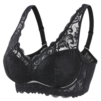 Women's Sexy Lace Floral Emboridery Wire Free Bra Full Coverage Slight Padded Push Up Underwear Lingerie M-5L
Women's Sexy Lace Floral Emboridery Wire Free Bra Full Coverage Slight Padded Push Up Underwear Lingerie M-5L