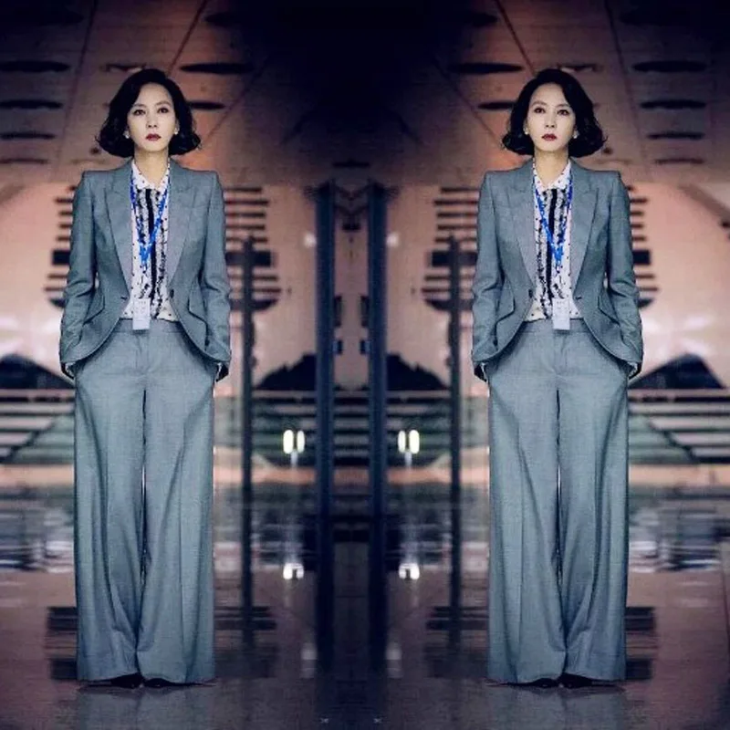 Grey Loose Pants Women's Pants Suits Minimalist Suits Cool Girl Suits Office Lady Suits Custom Made 2 Piece Jacket/Pants W41
Grey Loose Pants Women's Pants Suits Minimalist Suits Cool Girl Suits Office Lady Suits Custom Made 2 Piece Jacket/Pants W41