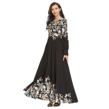 Women Dress Ethnic Ukraine Maxi Muslim Robe Indie Folk New Loose Flora print Robe Clothing Abaya Islamic Arab Kaftan 4.12
Women Dress Ethnic Ukraine Maxi Muslim Robe Indie Folk New Loose Flora print Robe Clothing Abaya Islamic Arab Kaftan 4.12