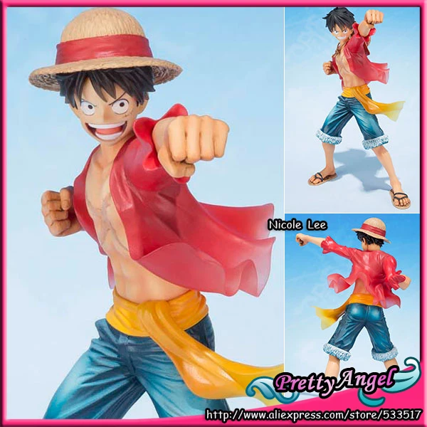 Оригинальный Bandai Tamashii Наций Figuarts ZERO One Piece Monkey D. Луффи-5-й юбилей издание-фигурка |