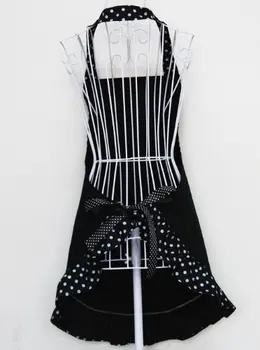 Lovely Cotton Polka Dot Pattern Working Chefs Kitchen Cooking Cook Women's Bib Apron with Bowknots Pockets Design
Lovely Cotton Polka Dot Pattern Working Chefs Kitchen Cooking Cook Women's Bib Apron with Bowknots Pockets Design