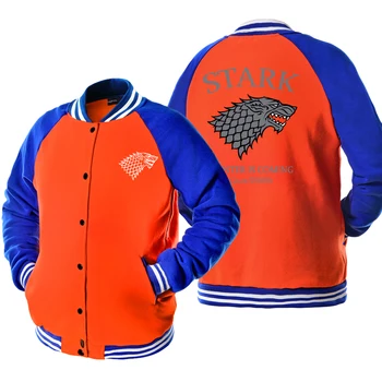 STARK/TEAM TARGARYEN Game Of Thrones Print Jackets 2019 Spring Autumn Sportsman Wear Harajuku Coat Men Harajuku Bomber Jacket
STARK/TEAM TARGARYEN Game Of Thrones Print Jackets 2019 Spring Autumn Sportsman Wear Harajuku Coat Men Harajuku Bomber Jacket