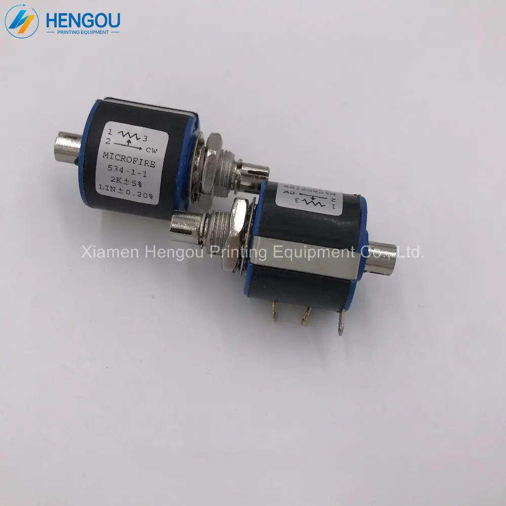5 Pieces free shipping offset SM102 printing machine 2K potentiometer offset potentiometer 71.186.5321
5 Pieces free shipping offset SM102 printing machine 2K potentiometer offset potentiometer 71.186.5321