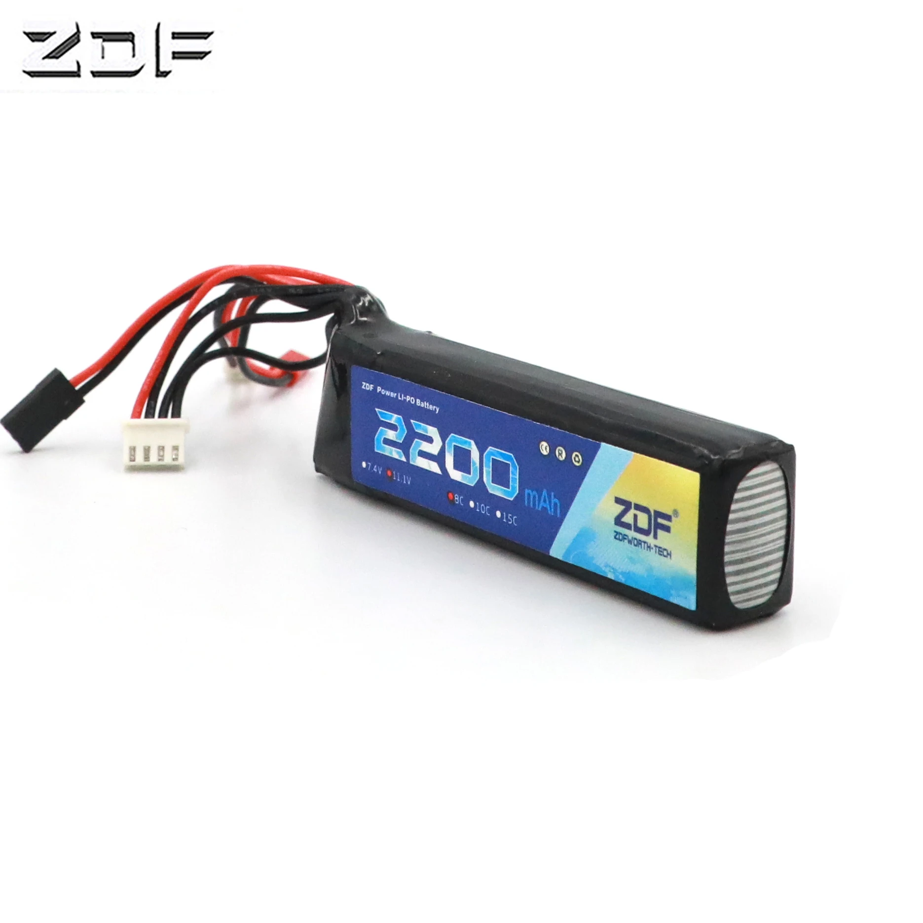ZDF High Quality Transmitter 11.1V 2200mAh LiPo Battery 3s for Futaba JR Walkera Devo7/10 WFLY Transmitter
ZDF High Quality Transmitter 11.1V 2200mAh LiPo Battery 3s for Futaba JR Walkera Devo7/10 WFLY Transmitter