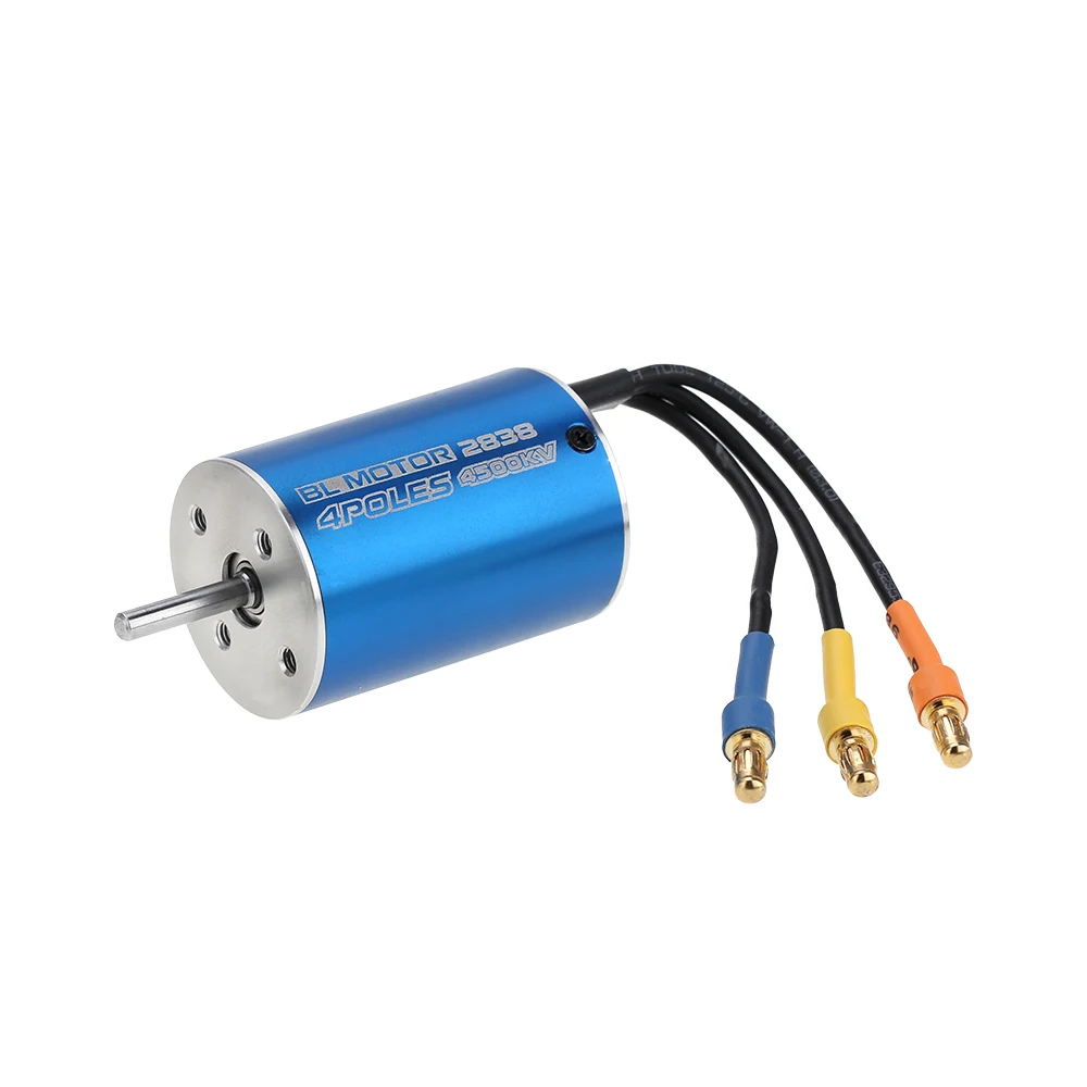 2838 3600KV 4500KV 4P Sensorless Brushless Motor & 35A Brushless ESC Electronic Speed Controller for 114 116 118 RC Car (18)