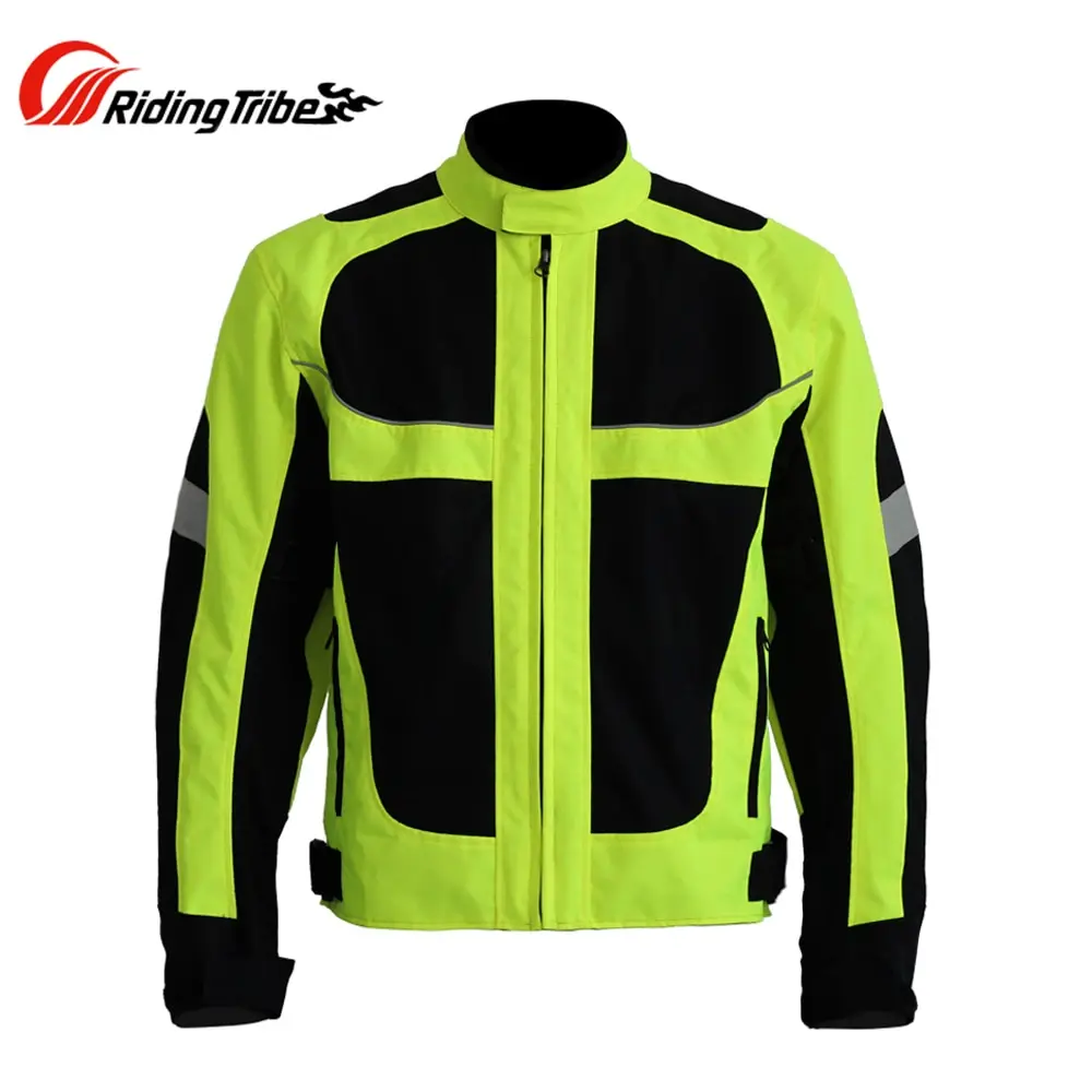 

Riding Tribe Motorcycle Jacket Summer Mesh Breathable Windproof Motocross Off-Road Racing Moto Armor Jacket with Linner JK-21