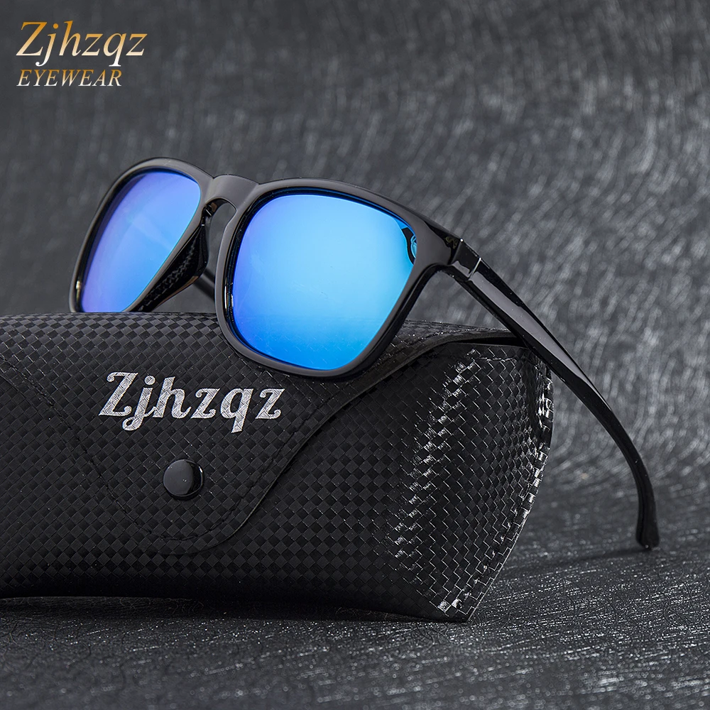 ZJHZQZ Fashion Men Polarized Sunglasses Men Driving Blue Red Mirrors Coating Points Black Frame Eyewear Male Sun Glasses UV400
ZJHZQZ Fashion Men Polarized Sunglasses Men Driving Blue Red Mirrors Coating Points Black Frame Eyewear Male Sun Glasses UV400