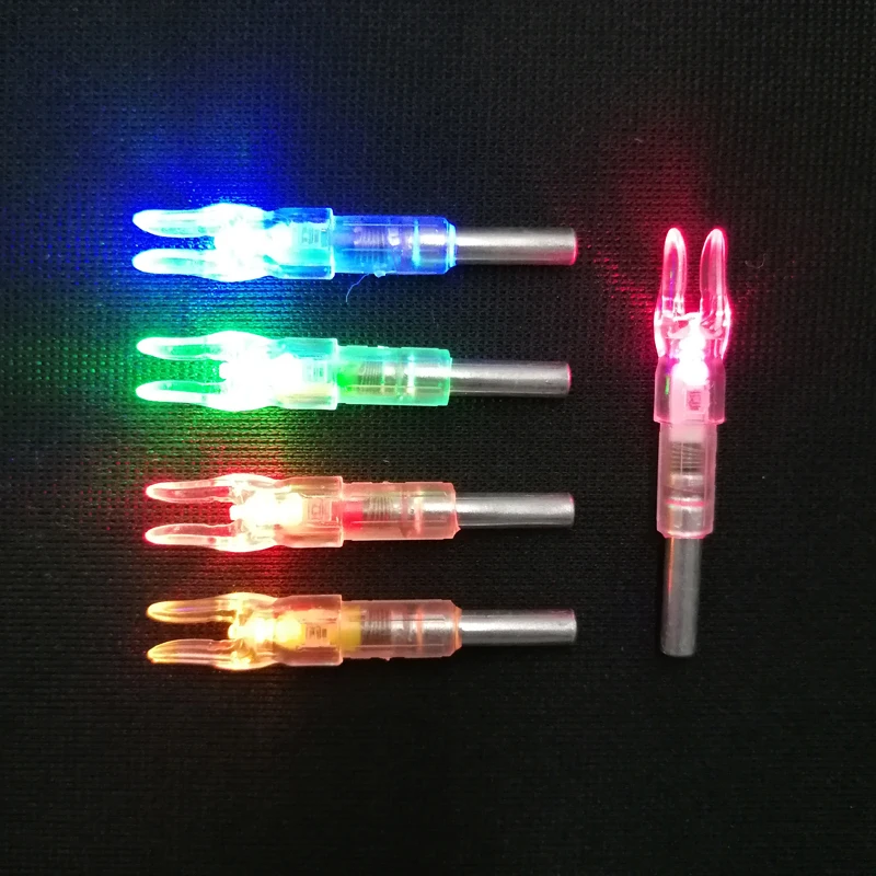 3pcs/6pcs Automatically Lighted Bow String Activated LED Lighted Nock Tails For ID6.2mm Arrow Shaft Hunting Accessories
3pcs/6pcs Automatically Lighted Bow String Activated LED Lighted Nock Tails For ID6.2mm Arrow Shaft Hunting Accessories