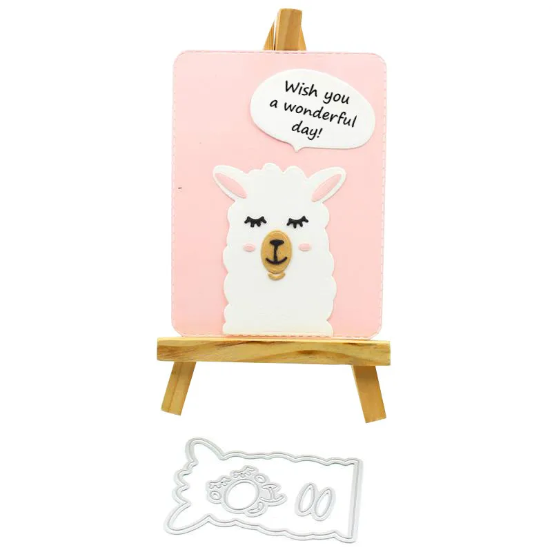 KSCRAFT Lovely Alpaca Llama Metal Cutting Dies Stencils for DIY Scrapbooking/photo album Decorative Embossing DIY Paper Cards
KSCRAFT Lovely Alpaca Llama Metal Cutting Dies Stencils for DIY Scrapbooking/photo album Decorative Embossing DIY Paper Cards