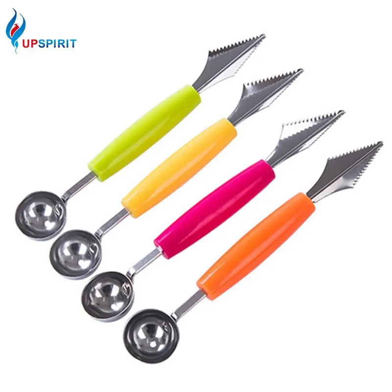 Upspirit Stainless Steel Double Ended Fruit Scoop and Carving Knife Ice Cream Melon Baller Small Digger Spoon Kitchen Gadgets
Upspirit Stainless Steel Double Ended Fruit Scoop and Carving Knife Ice Cream Melon Baller Small Digger Spoon Kitchen Gadgets