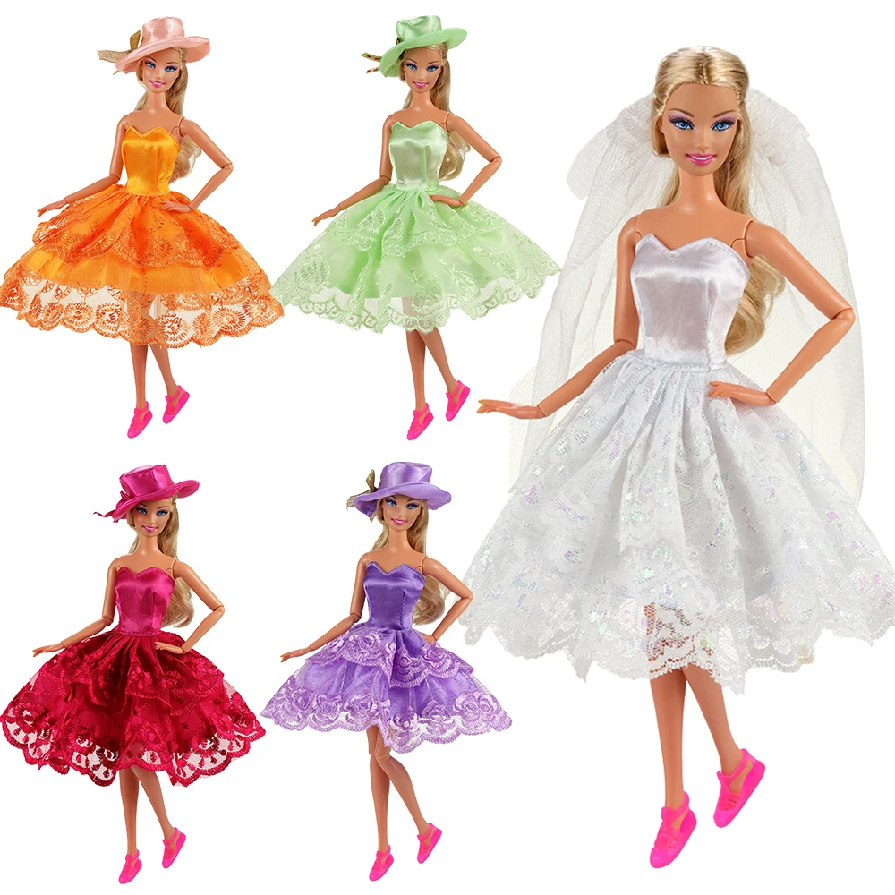 New Ballet Skirts 3 Sets/ Lot Random Pick Outfit Beautiful Handmade Mix Colors Princess Clothes For Barbie Doll Accessories 1/6
New Ballet Skirts 3 Sets/ Lot Random Pick Outfit Beautiful Handmade Mix Colors Princess Clothes For Barbie Doll Accessories 1/6