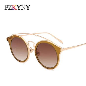 FZKYNY Classic Oval Sunglasses Women Men Luxury Brand Designer Double-Beam Sun Glasses Real Good Quality Popular Eyewear UV400
FZKYNY Classic Oval Sunglasses Women Men Luxury Brand Designer Double-Beam Sun Glasses Real Good Quality Popular Eyewear UV400