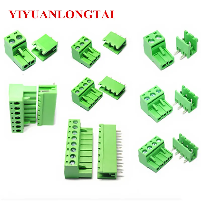 2PCS KF2EDGK 5.08 mm Pcb Jack connector 2P 3P 4P 5P 6P 7P 8P 9P 10P 12P socket + plug straight curved pin after insertion
2PCS KF2EDGK 5.08 mm Pcb Jack connector 2P 3P 4P 5P 6P 7P 8P 9P 10P 12P socket + plug straight curved pin after insertion