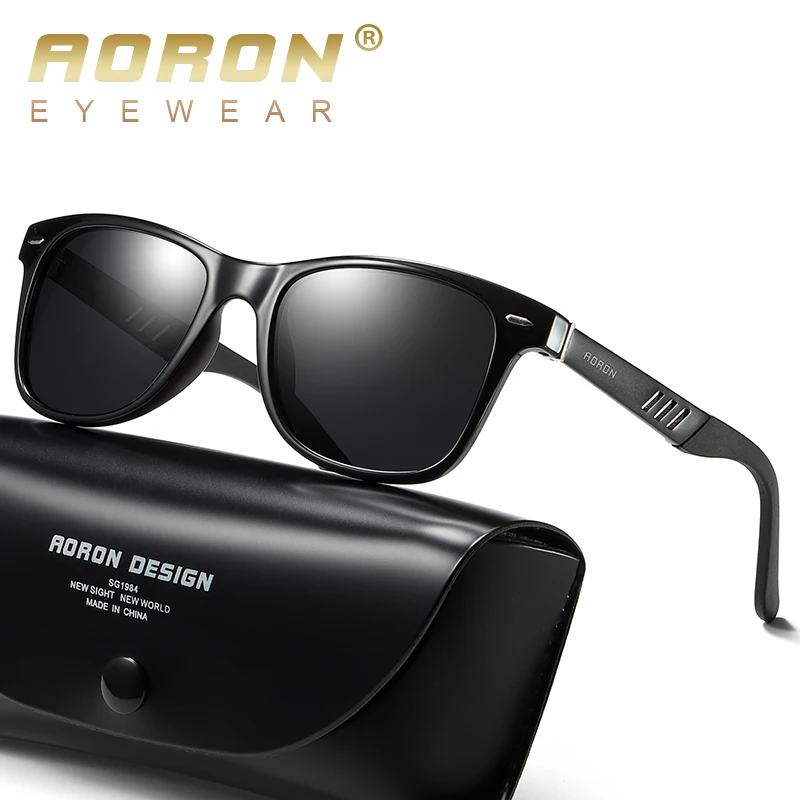 AORON Polarized Sunglasses for Men Women Driving Vision Glasses TR Frame Aluminum Legs Fashion Sun Glasses UV400 gafas de sol
AORON Polarized Sunglasses for Men Women Driving Vision Glasses TR Frame Aluminum Legs Fashion Sun Glasses UV400 gafas de sol