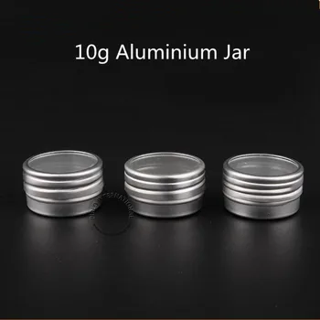 100pcs/Lot Wholesale 10g Aluminum Facial Cream Jar 1/6OZ Empty Cosmtic Pot Display Vial Mini Container 10ml Small Lid Packaging
100pcs/Lot Wholesale 10g Aluminum Facial Cream Jar 1/6OZ Empty Cosmtic Pot Display Vial Mini Container 10ml Small Lid Packaging