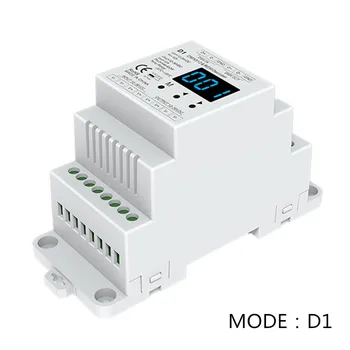 D1 Constant Voltage DMX512&RDM Decoder 12-36VDC 1CH 12A led DMX512 Decoder D1 controller for single color led strip
D1 Constant Voltage DMX512&RDM Decoder 12-36VDC 1CH 12A led DMX512 Decoder D1 controller for single color led strip