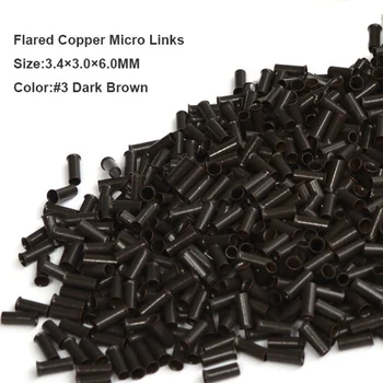 Copper Micro Beads 3.4*3.0*6.0MM 1000Pcs/Bottle #1 Black Micro Tube Copper Micro Rings 1000 Microlink Hair Extensions
Copper Micro Beads 3.4*3.0*6.0MM 1000Pcs/Bottle #1 Black Micro Tube Copper Micro Rings 1000 Microlink Hair Extensions