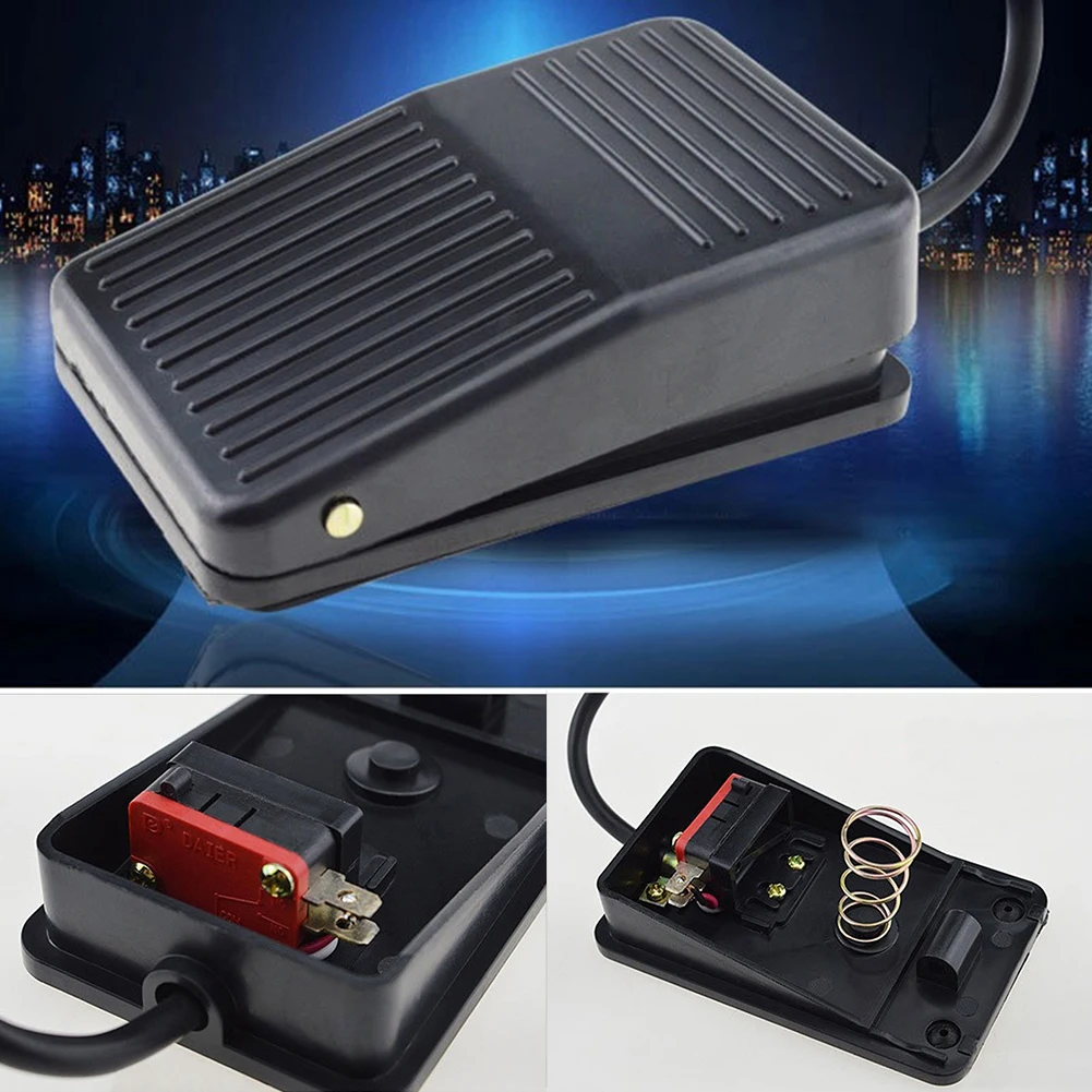 AC 220V 10A SPDT Non-slip Plastic Instant Electric Foot Switch Electric Foot Switch Button
AC 220V 10A SPDT Non-slip Plastic Instant Electric Foot Switch Electric Foot Switch Button