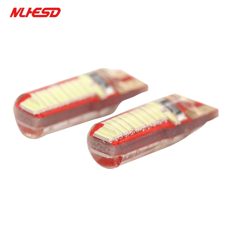 10Pcs White Red Blue Canbus Error Free T10 4014 24SMD LED Wedge Bulb Corner Light Decorative Lamp License Plate Light
10Pcs White Red Blue Canbus Error Free T10 4014 24SMD LED Wedge Bulb Corner Light Decorative Lamp License Plate Light