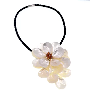 2018 New Arrival Fashion Jewelry Brown Crystal White Sea Shell Flowers Choker Necklace Dress Accessories
2018 New Arrival Fashion Jewelry Brown Crystal White Sea Shell Flowers Choker Necklace Dress Accessories
