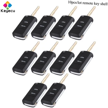 KEYECU 10PCS/Lot Replacement Modified Folding Remote Key Shell - 2 Buttons & Left Blade - FOB for Mitsubish Lancer Outlander...
KEYECU 10PCS/Lot Replacement Modified Folding Remote Key Shell - 2 Buttons & Left Blade - FOB for Mitsubish Lancer Outlander...