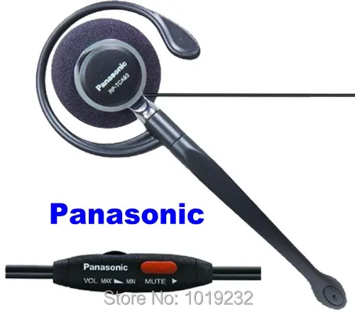 Free Shipping P a n a s o n i c KX-TCA93 ear-hook headset 2.5mm Plug Corded Headset Volume Control Adjustable Mic MUTE
Free Shipping P a n a s o n i c KX-TCA93 ear-hook headset 2.5mm Plug Corded Headset Volume Control Adjustable Mic MUTE