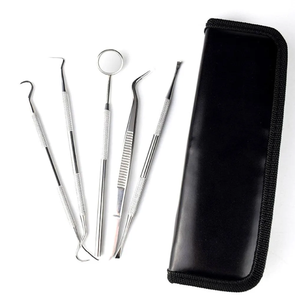 5pcs Dental Tool Tooth Scraper Mirror Scaler Set Tartar Calculus Professional Plaque Remover Mayitr Tools For Teeth Whitening
5pcs Dental Tool Tooth Scraper Mirror Scaler Set Tartar Calculus Professional Plaque Remover Mayitr Tools For Teeth Whitening
