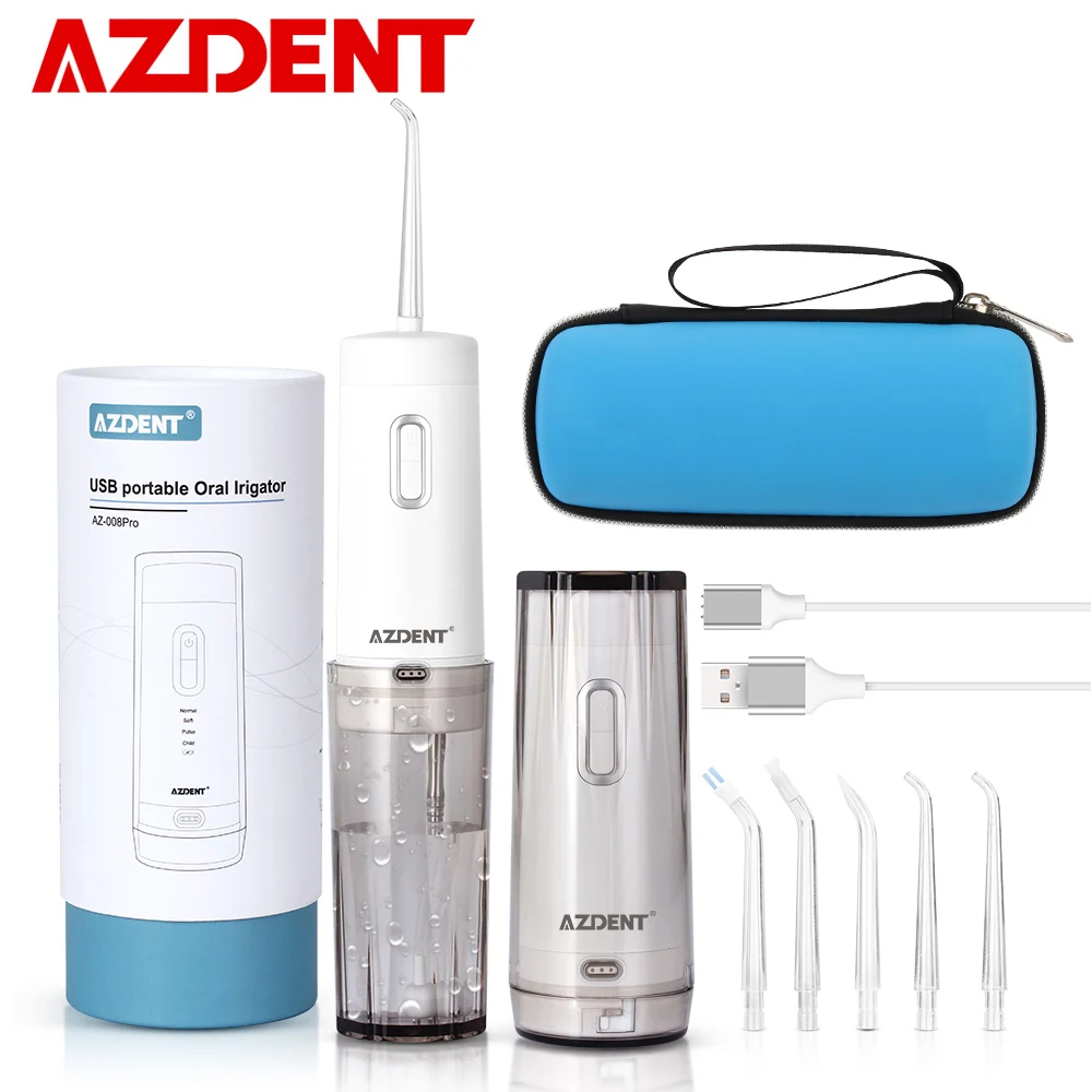 Oral Automatic Irrigator Electric Portable Cordless Water Dental Flosser USB Rechargeable Battery 210ML Tooth Cleaner Travel Bag
Oral Automatic Irrigator Electric Portable Cordless Water Dental Flosser USB Rechargeable Battery 210ML Tooth Cleaner Travel Bag