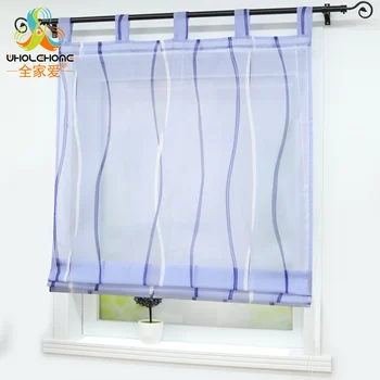 1pcs Stripes Panel Tap Top Roman Curtain For the Kitchen Living Room Bedroom Tulle Tie-Up Window Shade Voile Drape Home Decor
1pcs Stripes Panel Tap Top Roman Curtain For the Kitchen Living Room Bedroom Tulle Tie-Up Window Shade Voile Drape Home Decor