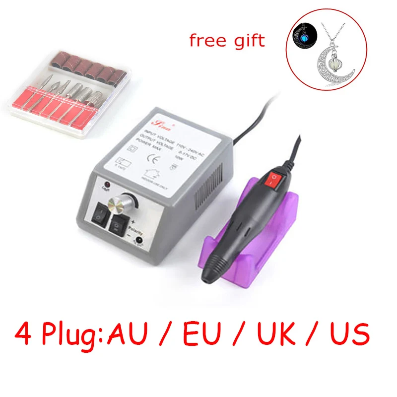 Electric Manicure Drill Machine 20000RPM Manicure Pedicure Pen Tool Kit Electric Drill Sanding File Bit Drill Nail Art Tools
Electric Manicure Drill Machine 20000RPM Manicure Pedicure Pen Tool Kit Electric Drill Sanding File Bit Drill Nail Art Tools