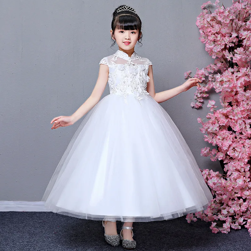 it's YiiYa Flower Girl Dress for Wedding Chinese Collar Embroid Tulle Flower Girl Dress Kid Party Communion Dress 2019 CK2969
it's YiiYa Flower Girl Dress for Wedding Chinese Collar Embroid Tulle Flower Girl Dress Kid Party Communion Dress 2019 CK2969
