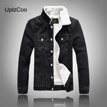 UplzCoo Men Jacket Autumn Winter New Casual Jacket Slim Jacket Zipper Fleece Black Denim Men Coat Cotton Fur Collar 5XL FM138
UplzCoo Men Jacket Autumn Winter New Casual Jacket Slim Jacket Zipper Fleece Black Denim Men Coat Cotton Fur Collar 5XL FM138