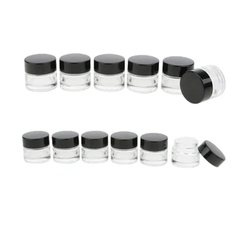 12Pcs 5g Cosmetic Empty Jar Pot Eyeshadow Makeup Face Cream Lotion Container Bottle - Reusable/Refillable
12Pcs 5g Cosmetic Empty Jar Pot Eyeshadow Makeup Face Cream Lotion Container Bottle - Reusable/Refillable