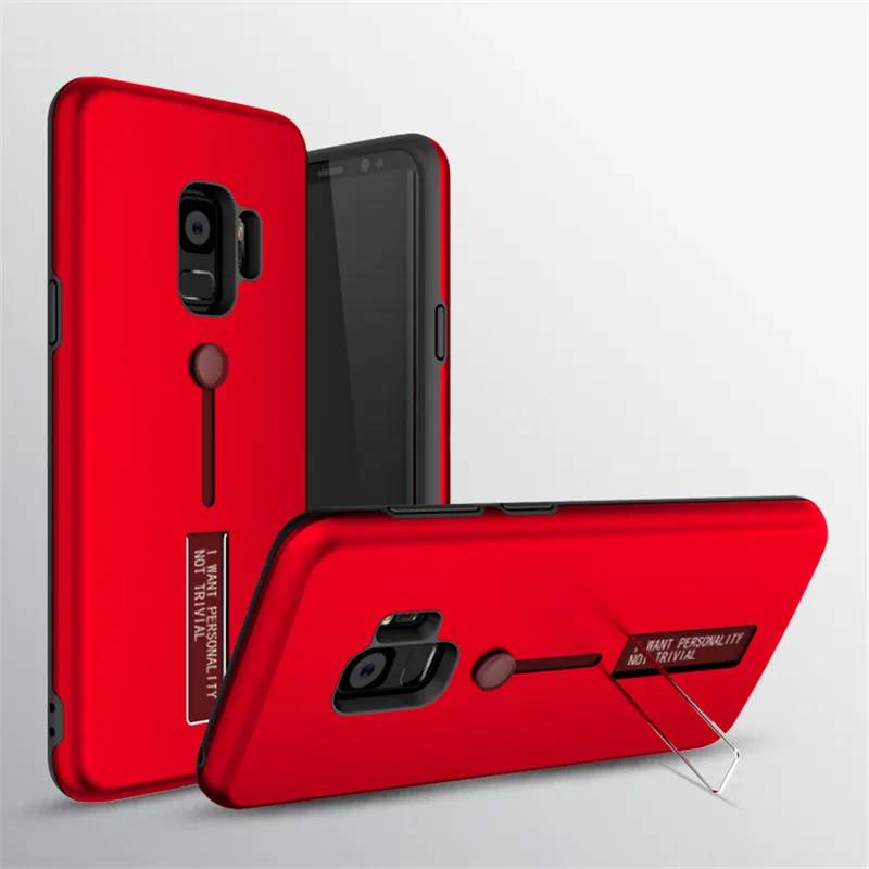 For Samsung S6 S7 Edge S8 S9 Plus A5 A7 2017 A6 A8 2018 Note 5 8 9 Armor Hidden Ring Stand Holder Shockproof Silicone Case Cover
For Samsung S6 S7 Edge S8 S9 Plus A5 A7 2017 A6 A8 2018 Note 5 8 9 Armor Hidden Ring Stand Holder Shockproof Silicone Case Cover