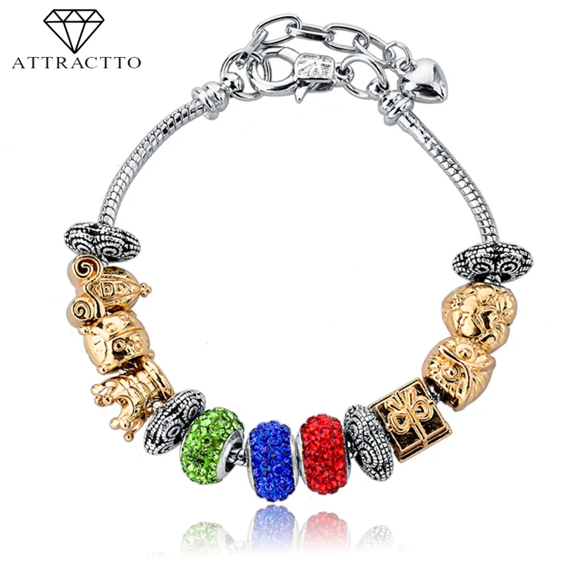 ATTRACTTO New Multi-color Handmade Owl Animal Bracelets & Bangles For Women Chain Crystal Jewelry Adjustable Bracelets SBR150150
ATTRACTTO New Multi-color Handmade Owl Animal Bracelets & Bangles For Women Chain Crystal Jewelry Adjustable Bracelets SBR150150