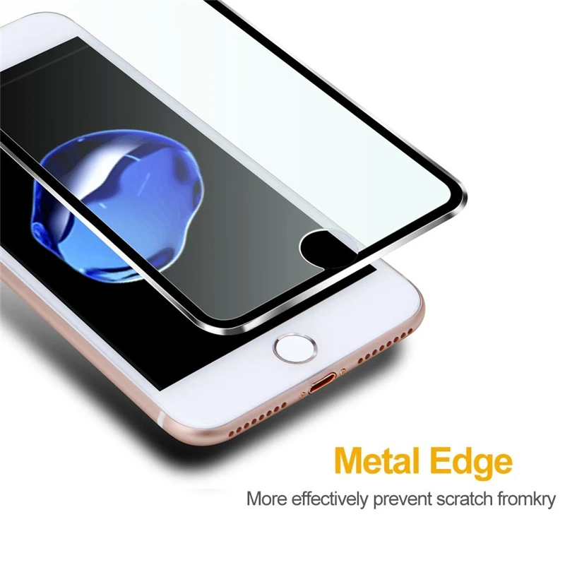 Алюминиевый сплав чехол из закаленного стекла для телефона Iphone 6 6S 8 7 Plus I Phone aeProduct.getSubject()