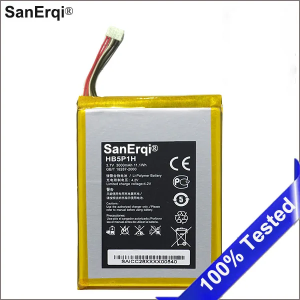 3000mAh HB5P1H battery for Huawei LTE E5776s E589 R210 Smartphone Battery SanErqi
3000mAh HB5P1H battery for Huawei LTE E5776s E589 R210 Smartphone Battery SanErqi