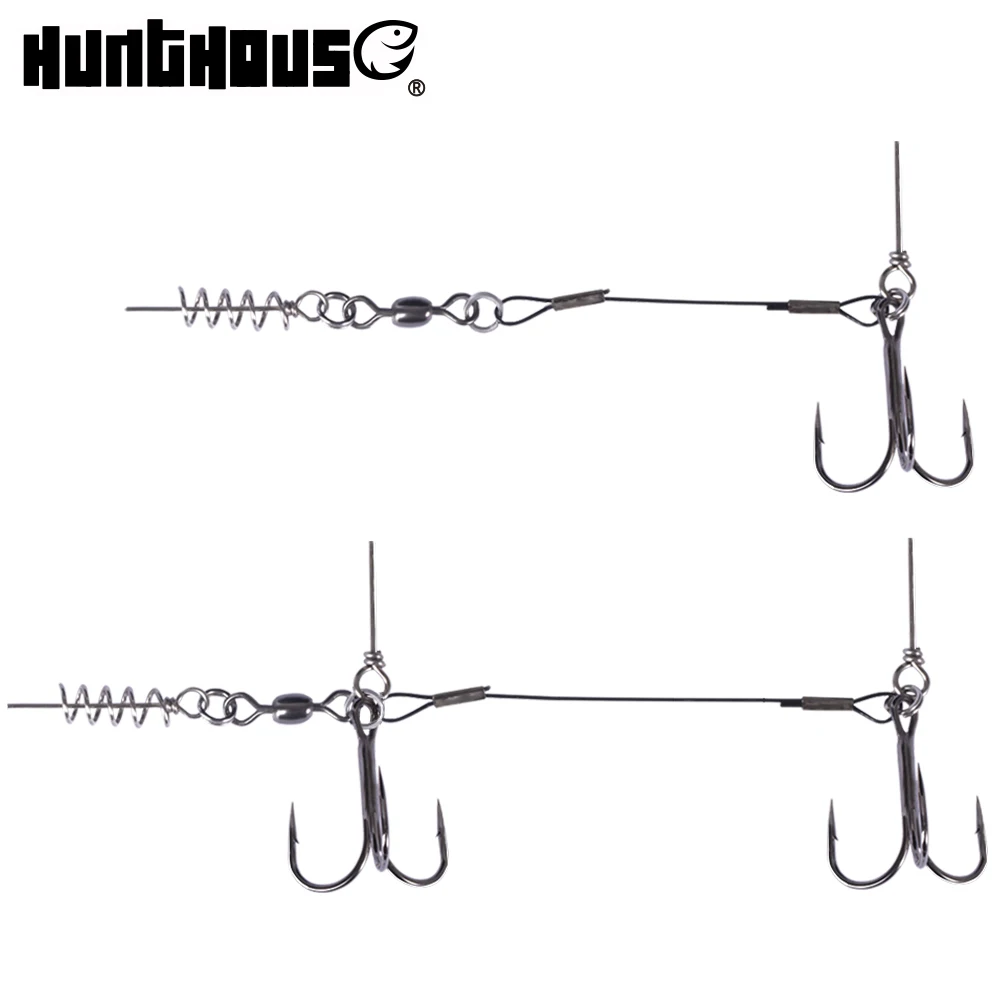 Hunthouse soft lure rig single hook double hook rigging 9cm and 12cm for big shad fishing tackle fishing tool pescar
Hunthouse soft lure rig single hook double hook rigging 9cm and 12cm for big shad fishing tackle fishing tool pescar