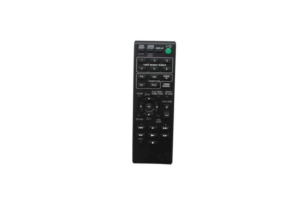 Remote Control For Sony CMT-S20B RM-AMU150W RM-AMU171 HCD-SBT100 CMT-BT80W Micro Hi-Fi Component System
Remote Control For Sony CMT-S20B RM-AMU150W RM-AMU171 HCD-SBT100 CMT-BT80W Micro Hi-Fi Component System