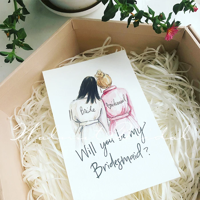 Size 14.6*9cm Bridesmaid Card 3 Style Letter Wedding Party Invitation Cards Original Wedding Supplies Bridesmaids Invite Card
Size 14.6*9cm Bridesmaid Card 3 Style Letter Wedding Party Invitation Cards Original Wedding Supplies Bridesmaids Invite Card